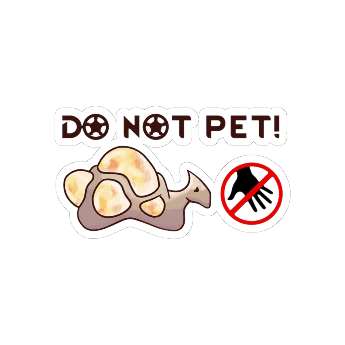 Rimworld Boomalope Do Not Pet Sign - alternate angle 1, merchandise