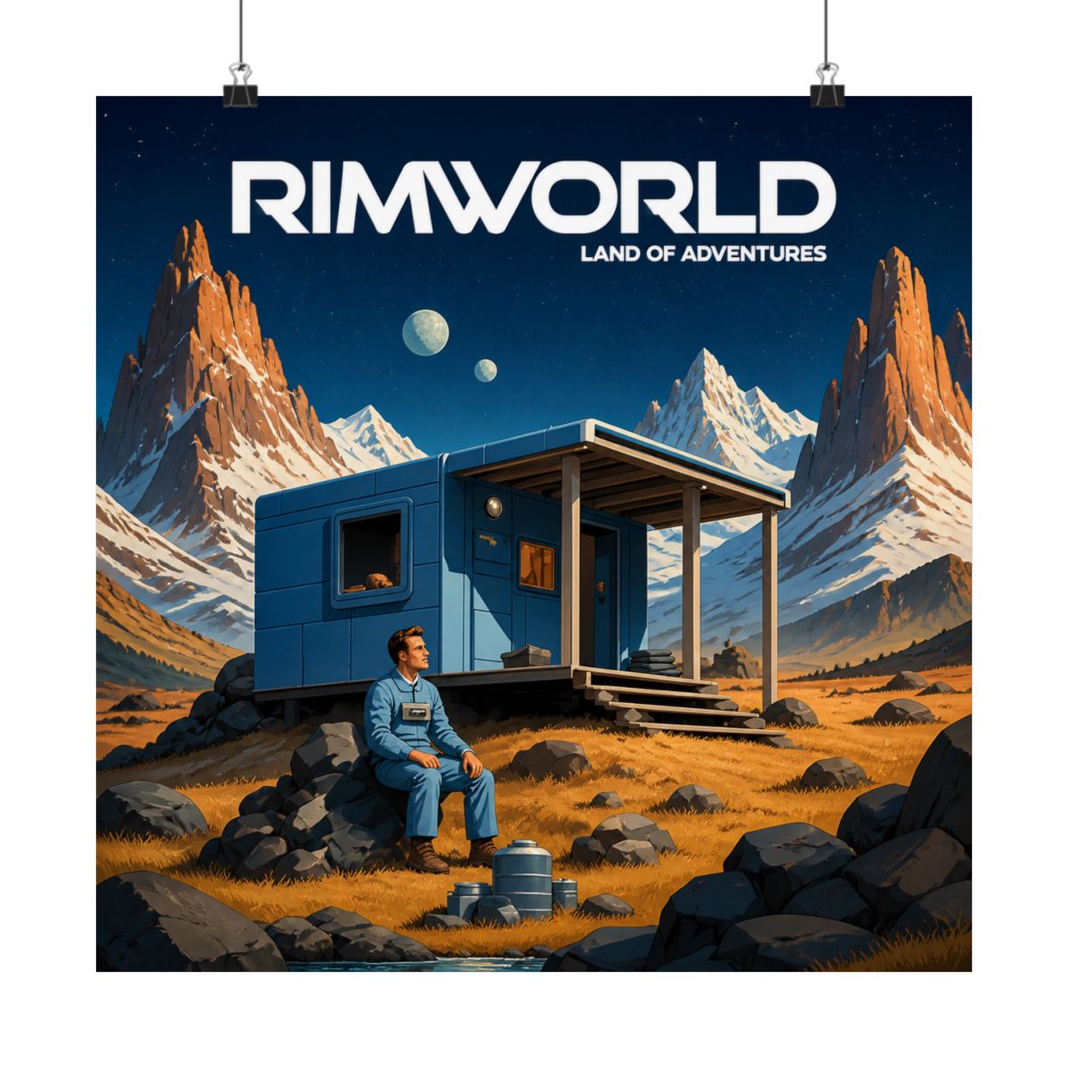 Rimworld. Land of Adventures - alternate angle 5, merchandise