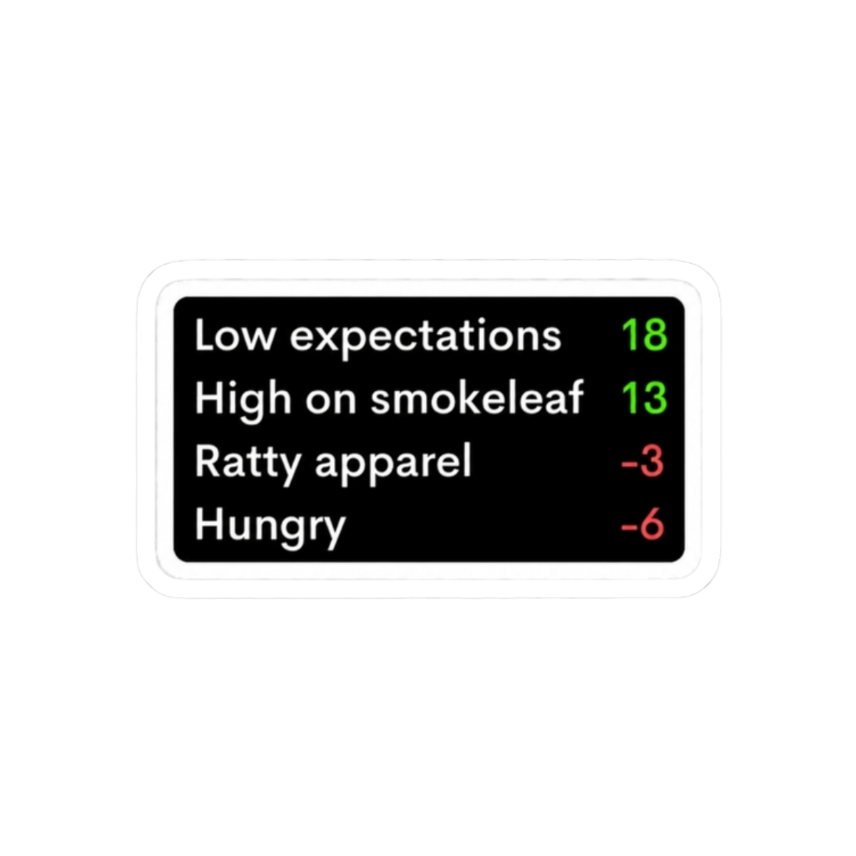 High on Smokeleaf Rimworld Design - alternate angle 3, merchandise