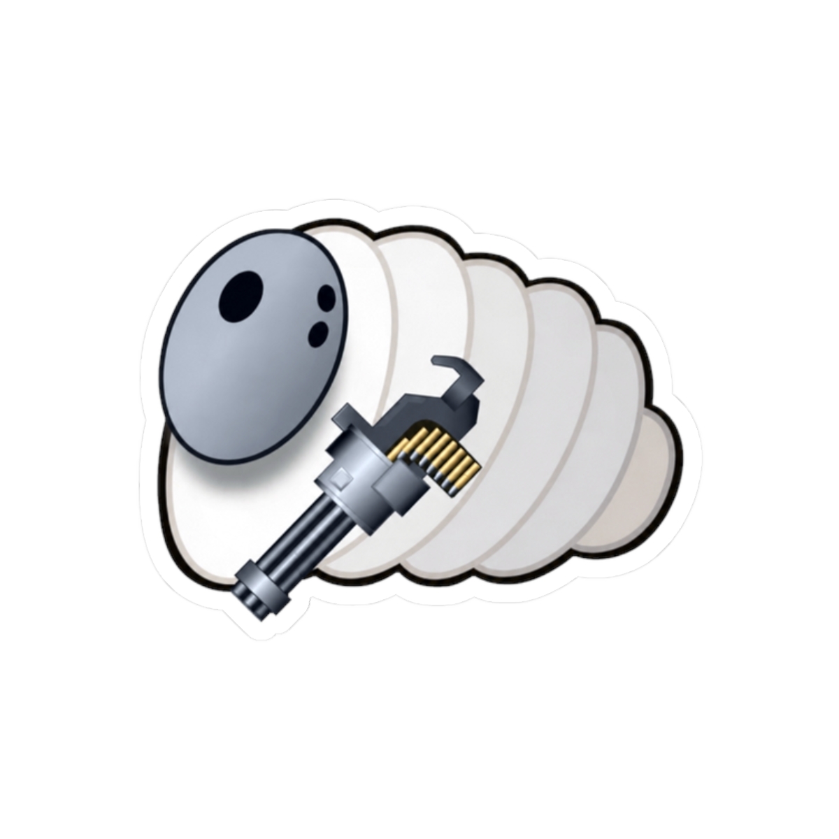 Rimworld Mechanoid Centipede (Original Version with Minigun) - alternate angle 3, merchandise