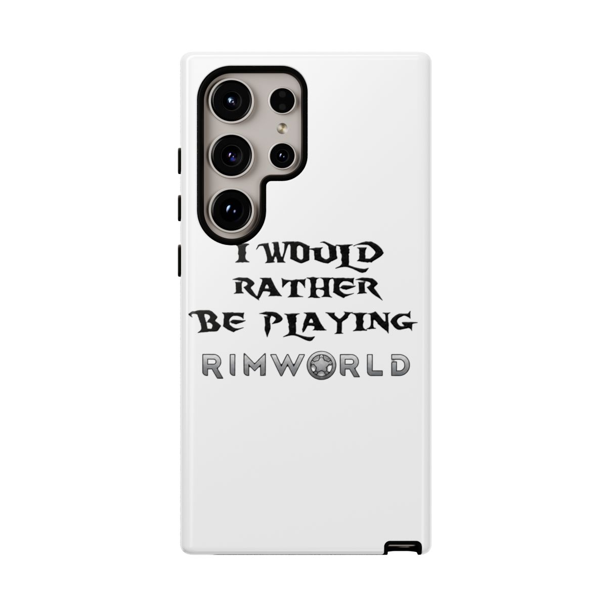 I would rather be playing Rimworld Phone Case - Official Phone Cases merchandise